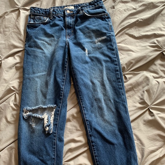 High Waisted Mom Jeans - Picture 1 of 4